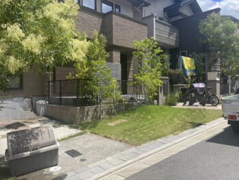 吹田市でガレージのリフォーム工事を始めました